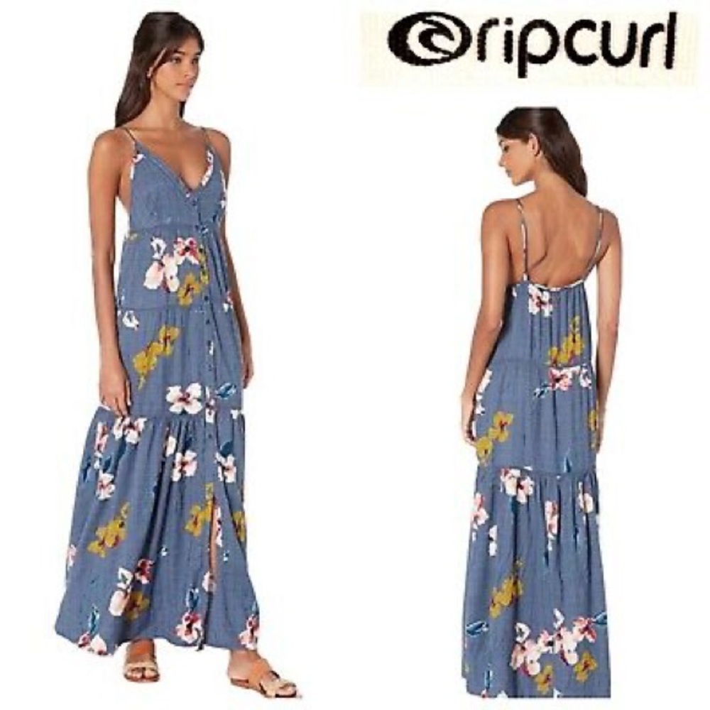 🌴🌼RIP CURL- BEACH BELLA MAXI DRESS🌼🌴 - Picture 3 of 10